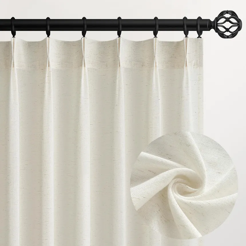 100% Cotton Fabric Curtains